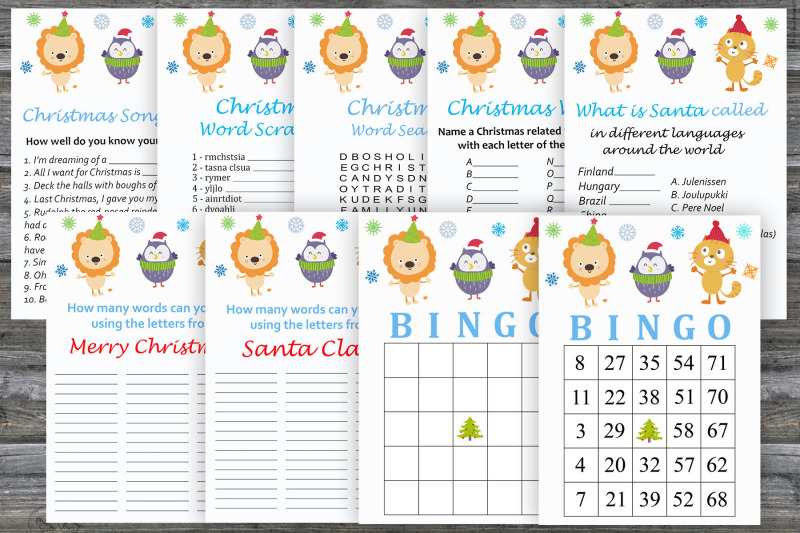 christmas-party-games-bundle-happy-animals-printable-christmas-game