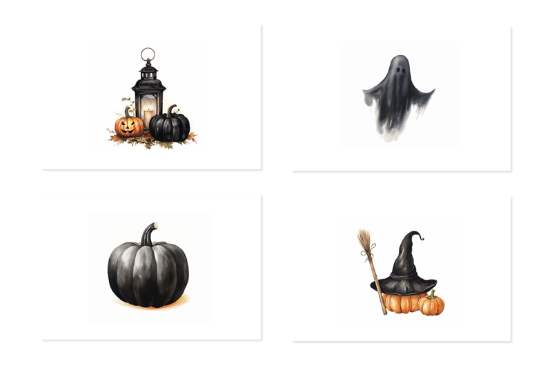 halloween-decor-elements