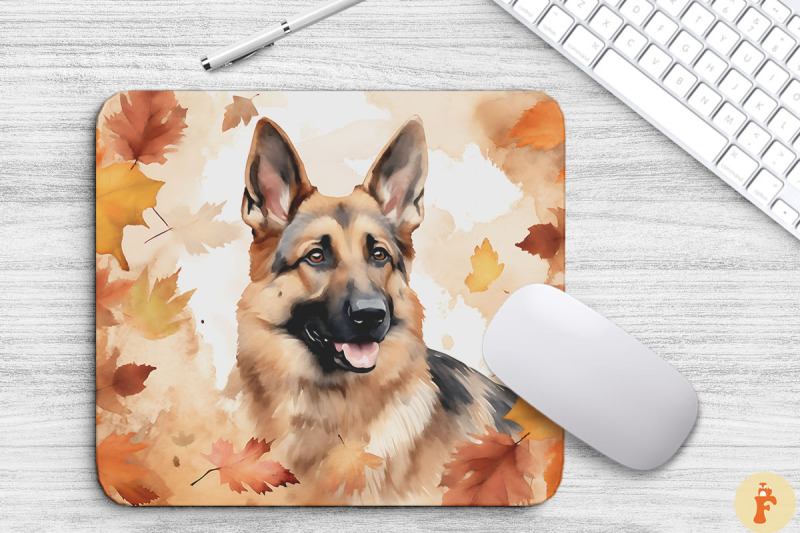 cute-german-shepherd-and-fall-leaves