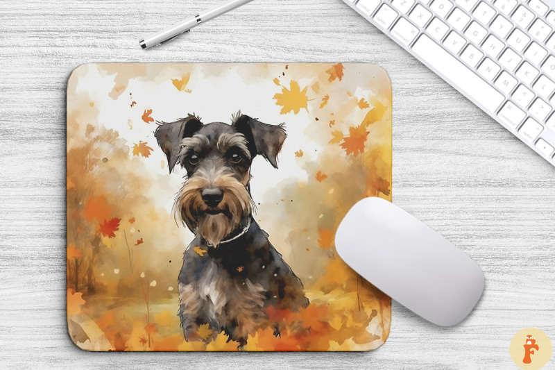 cute-miniature-schnauzer-and-fall-leaves