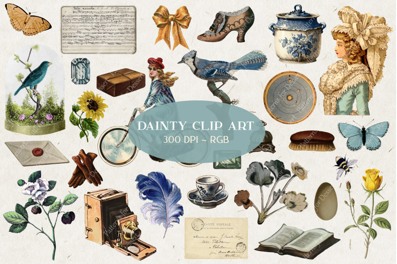 vintage-dainty-clip-art-collection