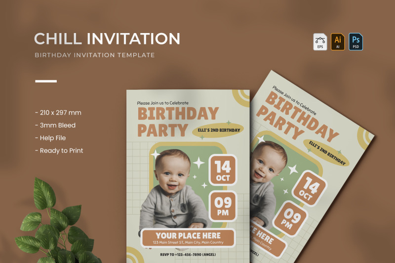 chill-birthday-invitation