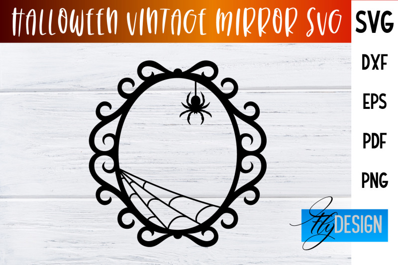 halloween-vintage-mirror-svg-halloween-design