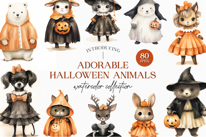 adorable-halloween-animals
