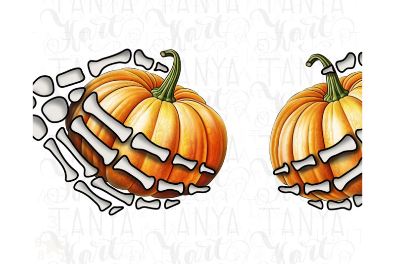 skeleton-hands-with-pumpkins-png-sublimation-design