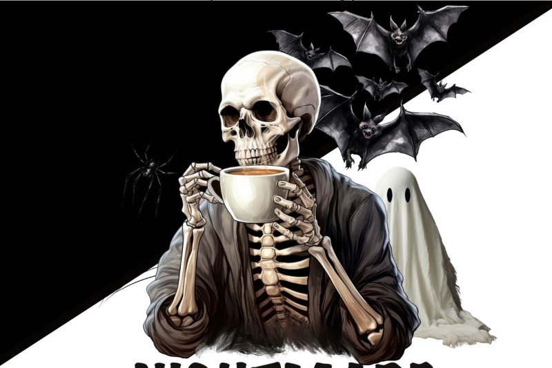 nightmare-before-coffee-png-spooky-season-halloween