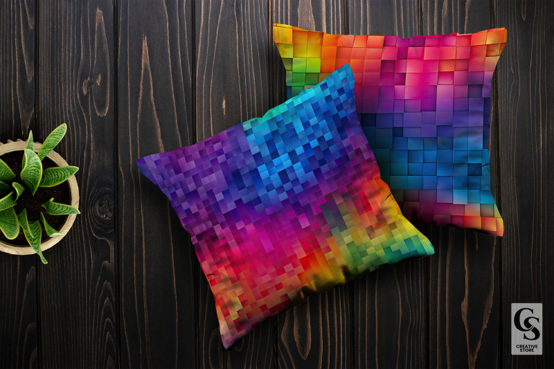 rainbow-pixels-seamless-pattern-digital-papers