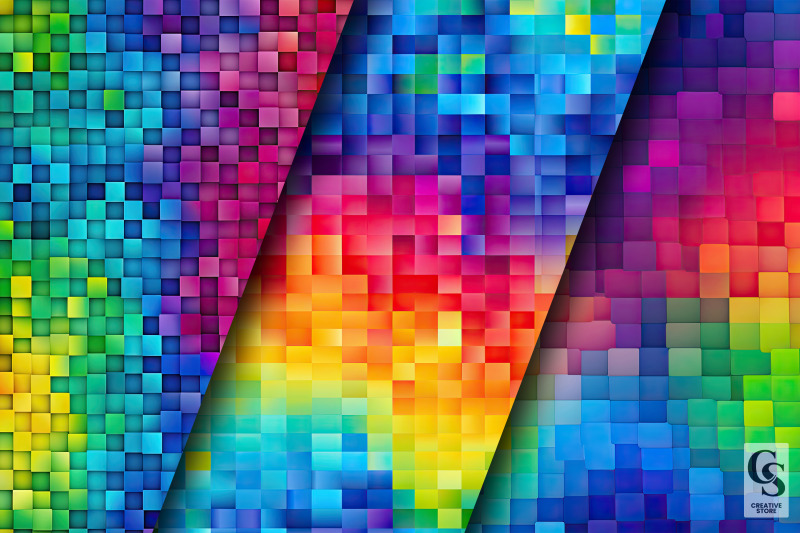 rainbow-pixels-seamless-pattern-digital-papers