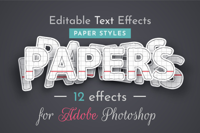 12-paper-raster-text-effects