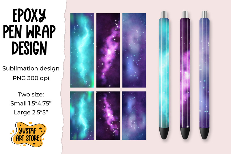 color-space-pen-wrap-galaxy-sublimation-design