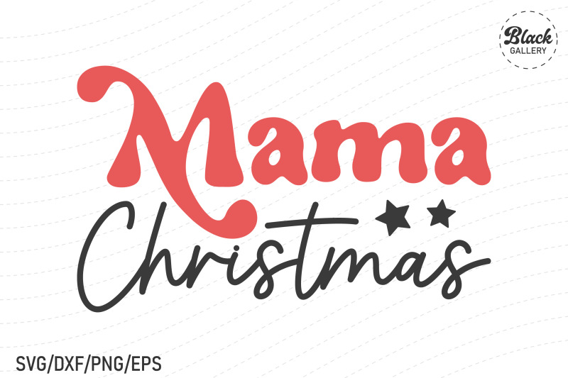 retro-mama-christmas-svg