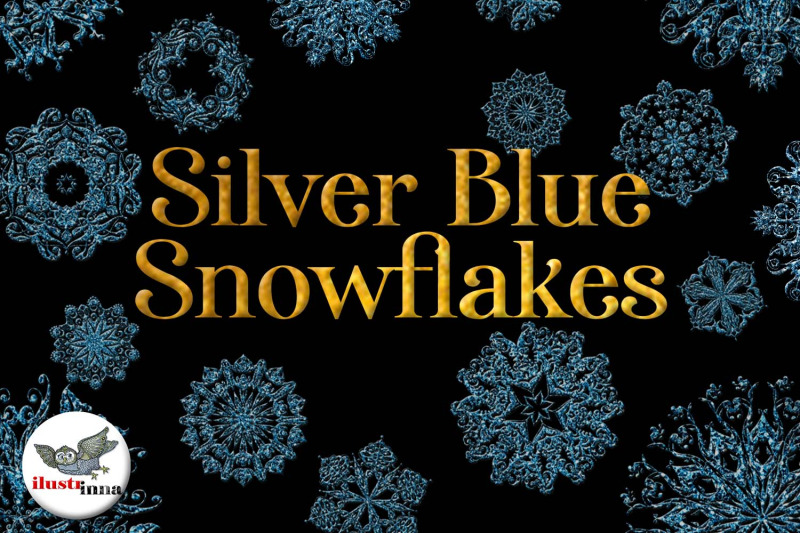 silver-blue-christmas-snowflakes-clipart