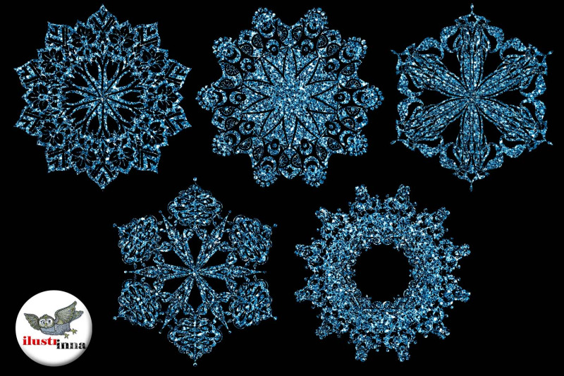 silver-blue-christmas-snowflakes-clipart