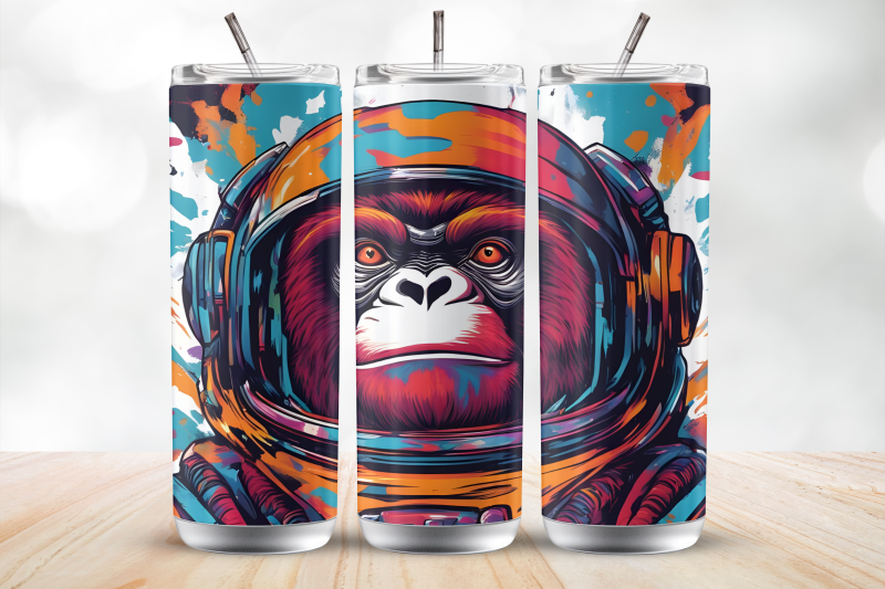 space-ape-20-oz-skinny-tumbler-wrap-sublimation-design