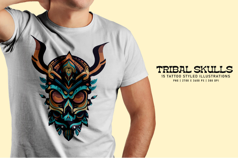 tribal-skulls