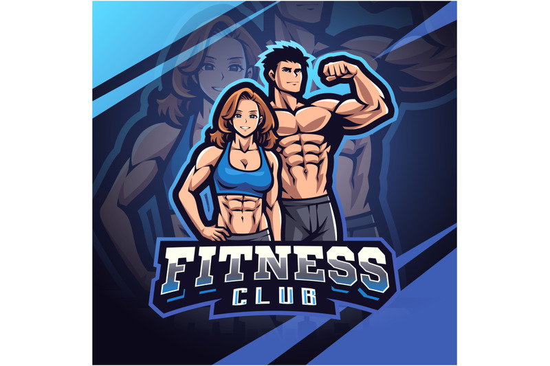 fitness-club-esport-mascot-logo-design