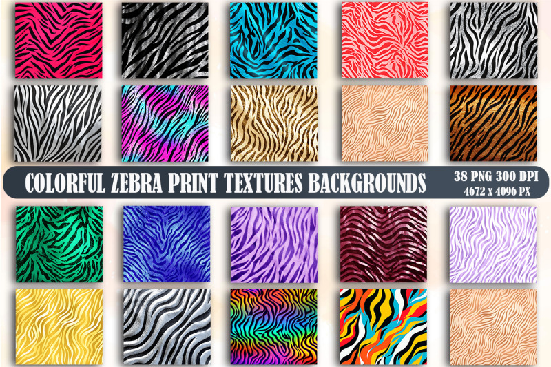 colorful-zebra-print-textures-background