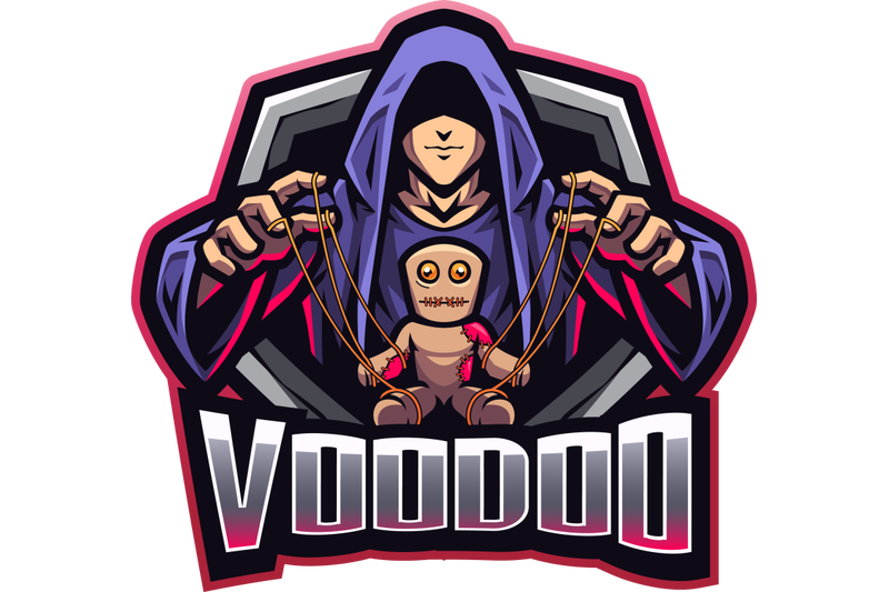 wizard-esport-gaming-mascot-logo-with-voodoo-doll