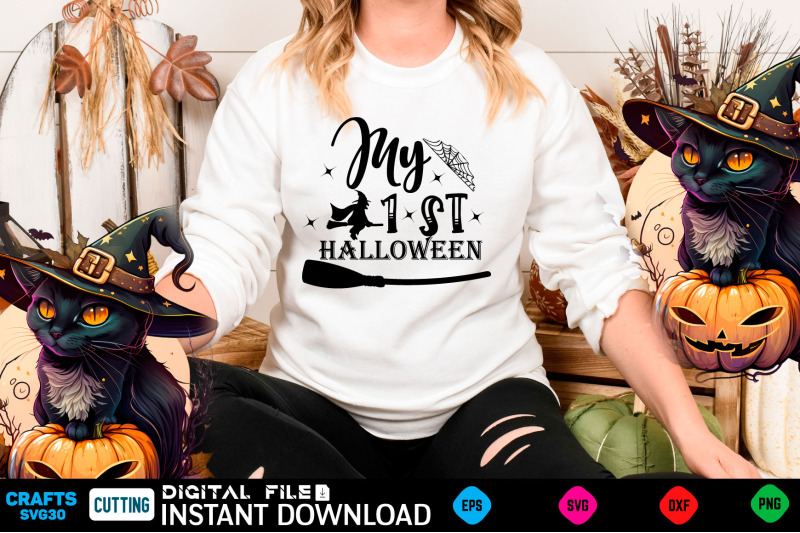 my-1-st-halloween-svg