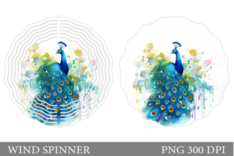peacock-wind-spinner-design-peacock-watercolor-wind-spinner