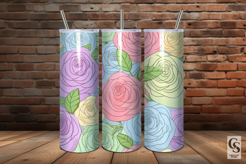 pastel-roses-floral-digital-paper-patterns
