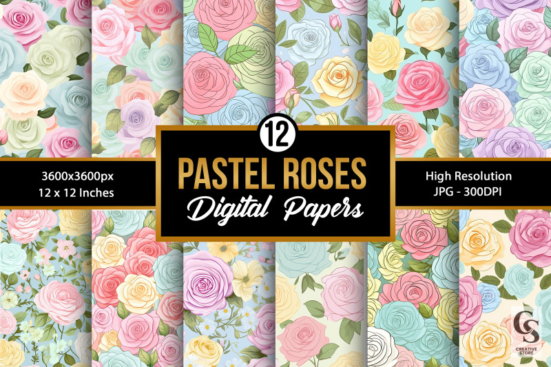 pastel-roses-floral-digital-paper-patterns