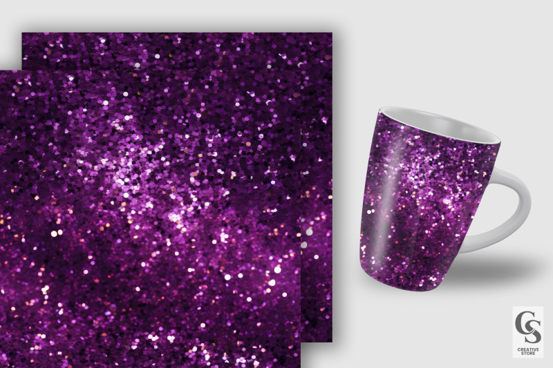 purple-glitter-digital-paper-backgrounds