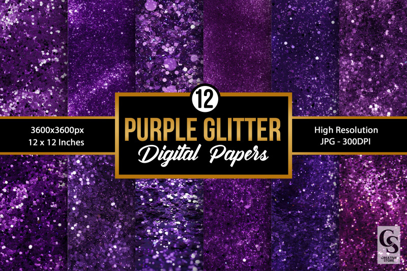 purple-glitter-digital-paper-backgrounds