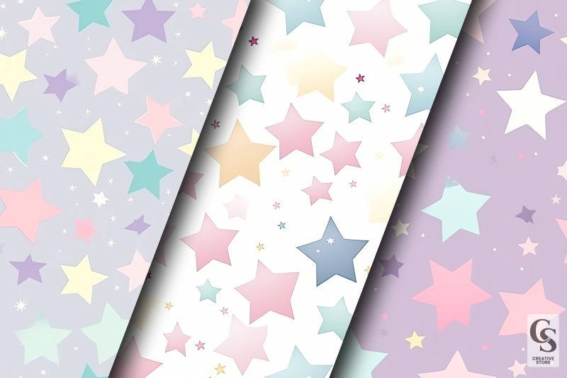 cute-pastel-stars-pattern-digital-papers