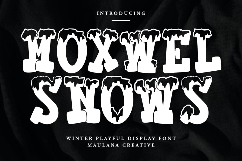 moxwel-snows-winter-playful-display-font