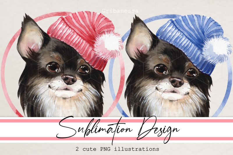cute-dog-watercolor-png-sublimation-design