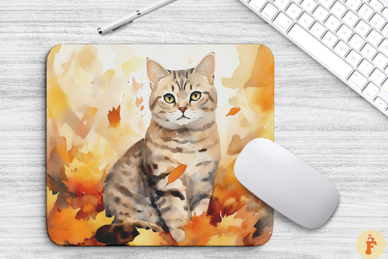 cute-american-shorthair-cat-in-fall