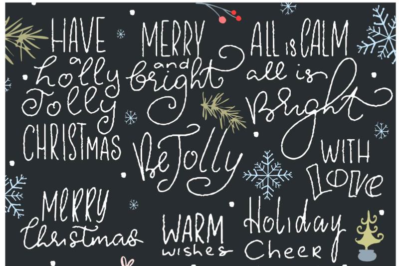 hand-lettering-christmas-phrases
