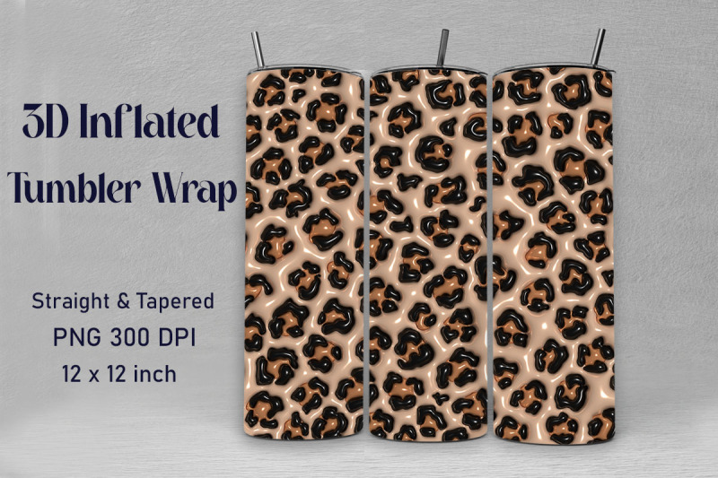 3d-inflated-leopard-print-tumbler-wrap