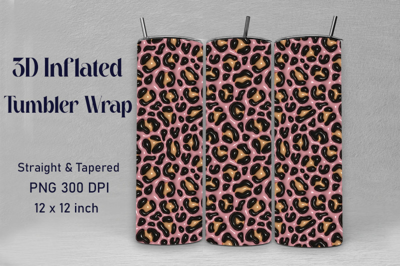 3d-inflated-leopard-print-tumbler-wrap