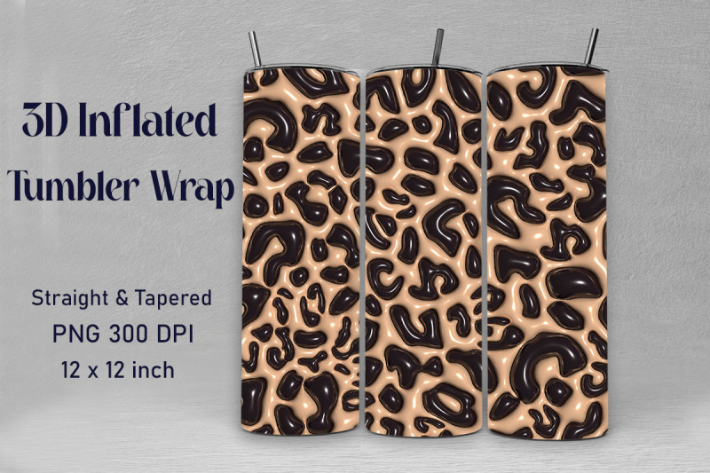 3d-inflated-leopard-print-tumbler-wrap