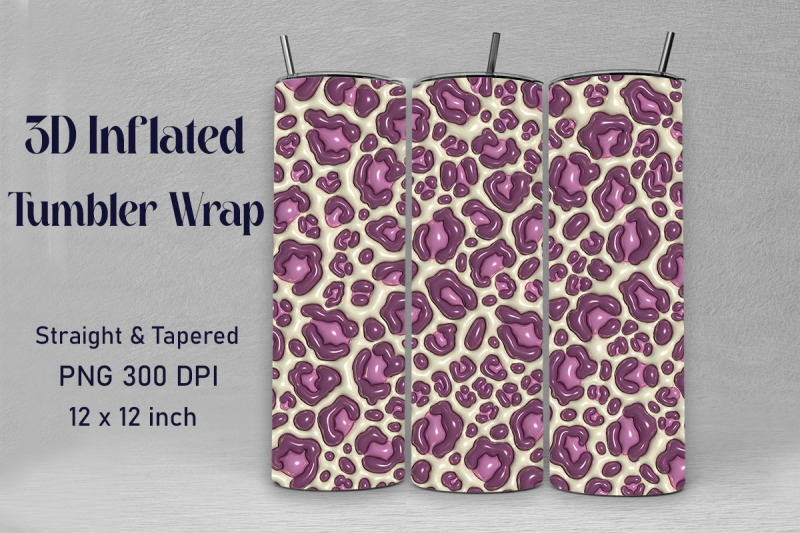 3d-inflated-leopard-print-tumbler-wrap