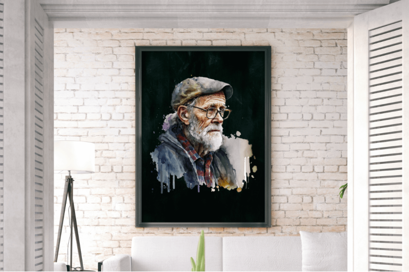 watercolor-old-man-clipart-bundle