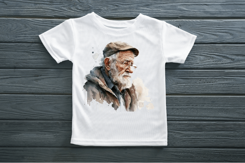 watercolor-old-man-clipart-bundle