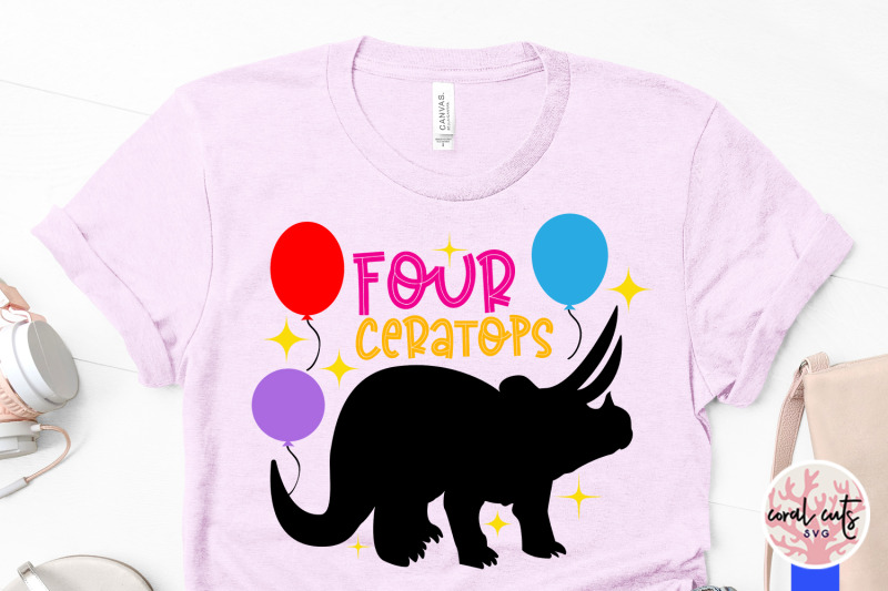 four-ceratops-birthday-svg-eps-dxf-png-cutting-file