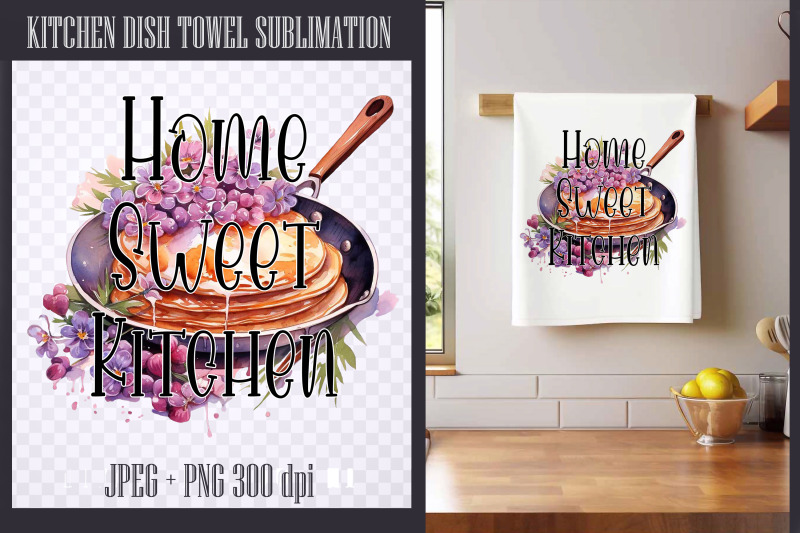 home-sweet-kitchen-kitchen-dish-towel-sublimation-png