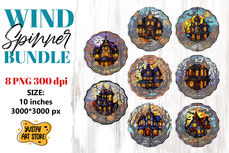 halloween-stained-glass-wind-spinner-sublimation-bundle