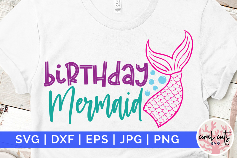 birthday-mermaid-birthday-svg-eps-dxf-png-cutting-file