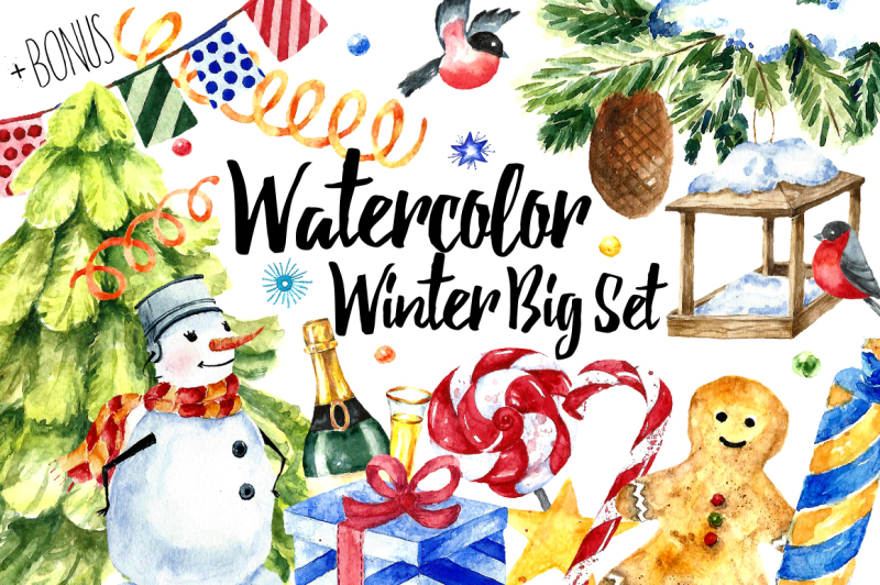 watercolor-winter-big-set