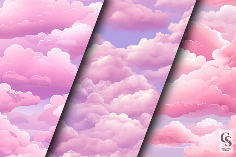 pink-dreamy-clouds-pattern-digital-papers