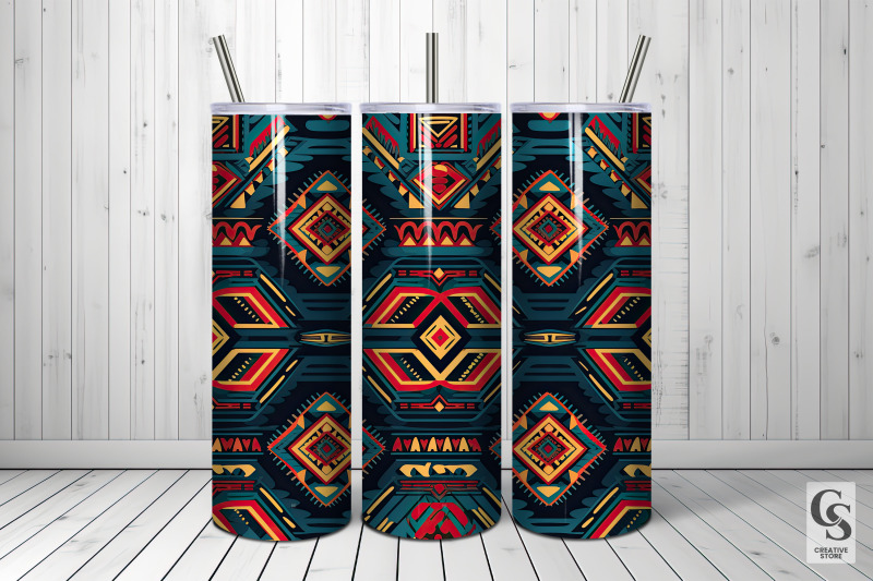 tribal-tapestry-digital-papers-native-american-ethnic-patterns