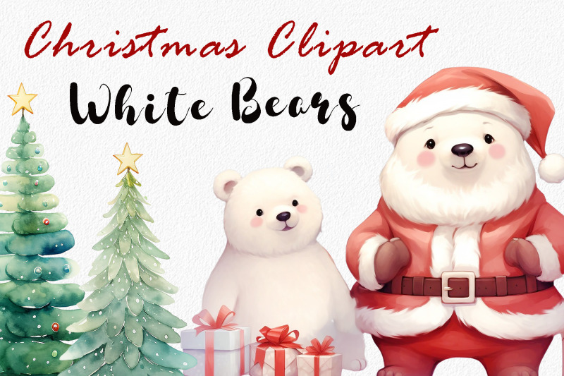 christmas-bear-watercolor-clipart