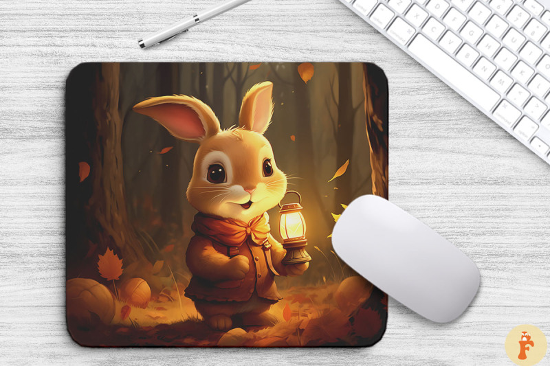 autumn-bunny-mouse-pad-design