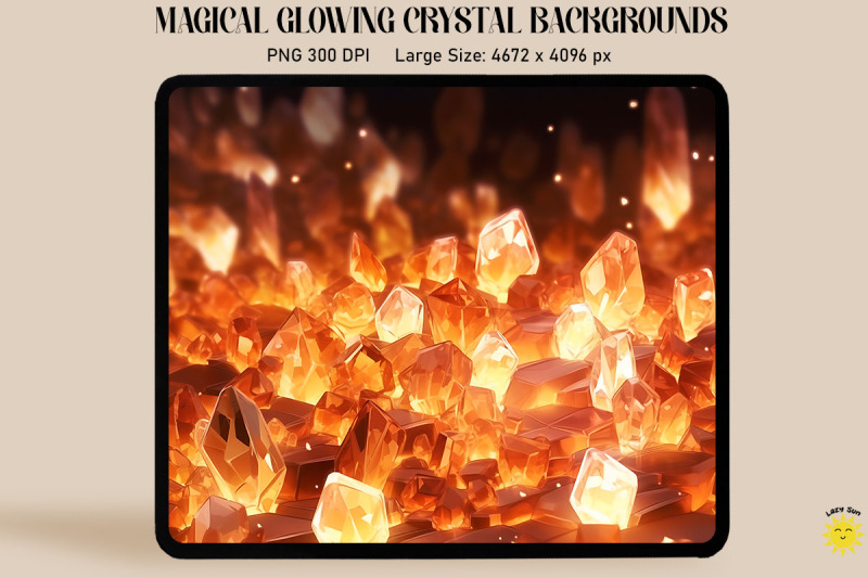 magical-orange-crystal-backgrounds