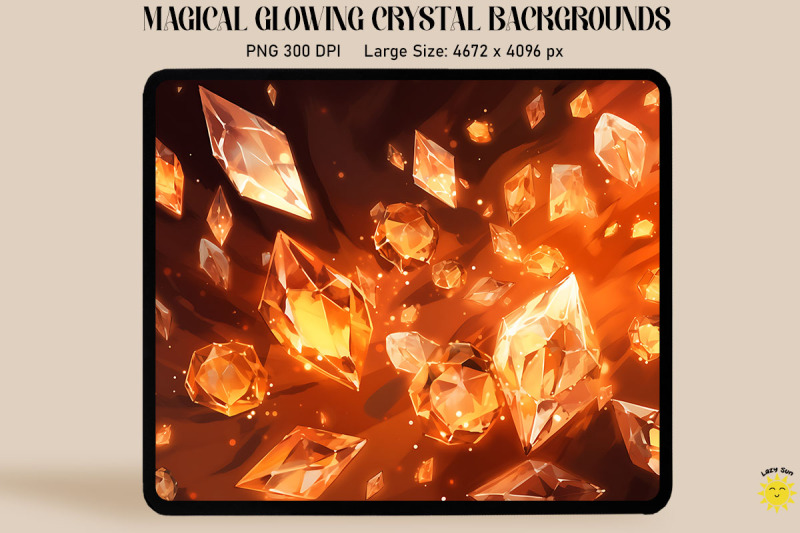 magical-orange-crystal-backgrounds